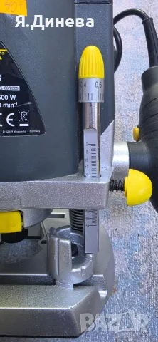 Електрическа оберфреза Trovex 1500E, снимка 7 - Други машини и части - 56544557
