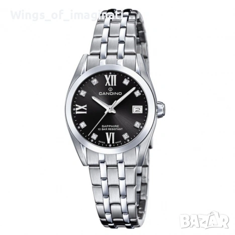 Швейцарски дамски часовник CandinoC4703 със сапфири , снимка 3 - Дамски - 54052180