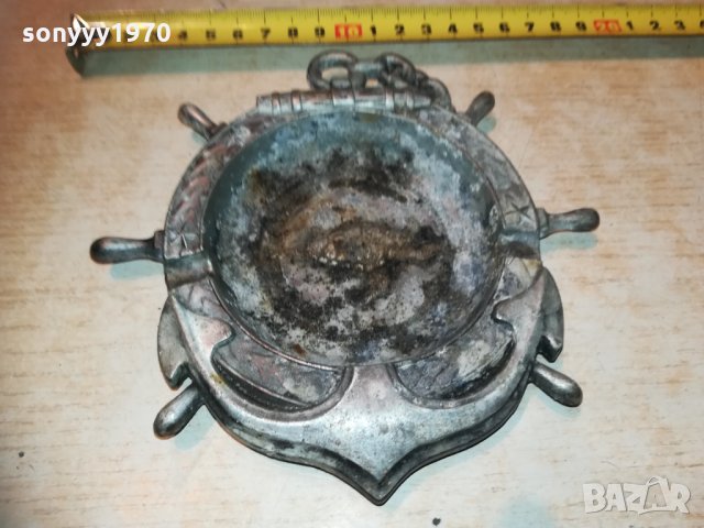 пепелник с котва/рул/костенурка 0503210926, снимка 3 - Колекции - 32046320