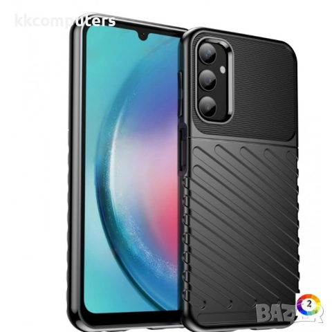 Samsung Galaxy A25 5G Удароустойчив Thunderbolt Калъф и Протектор, снимка 2 - Калъфи, кейсове - 52738345