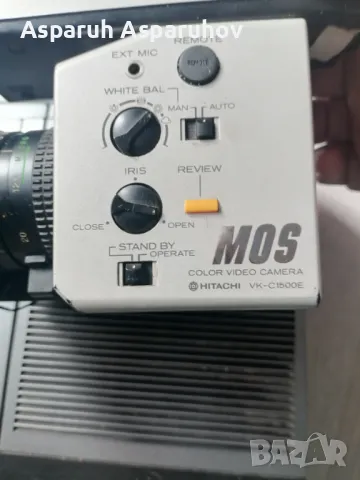 Видеокасетофон и видеокамера HITACHI VIDEO SYSTEM VT 8E & HITACHI VK C1500E, снимка 3 - Камери - 48508853