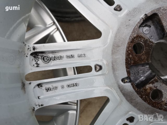 4бр 17ски джанти за Рено 5х108мм M199, снимка 4 - Гуми и джанти - 31497598