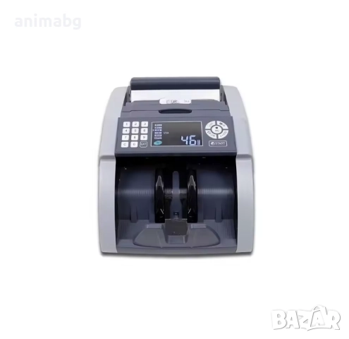 Преносима машина за броене на пари с вградена батерия UV, MG, IR
