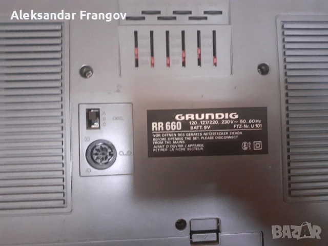 продавам GRUNDING RR 660 STEREO , снимка 5 - Радиокасетофони, транзистори - 52678442