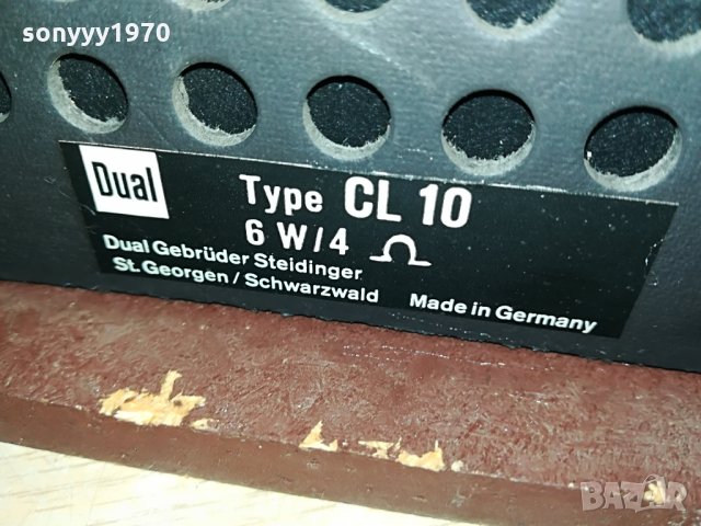 dual type cl10 made in germany 0908211143, снимка 8 - Тонколони - 33763607