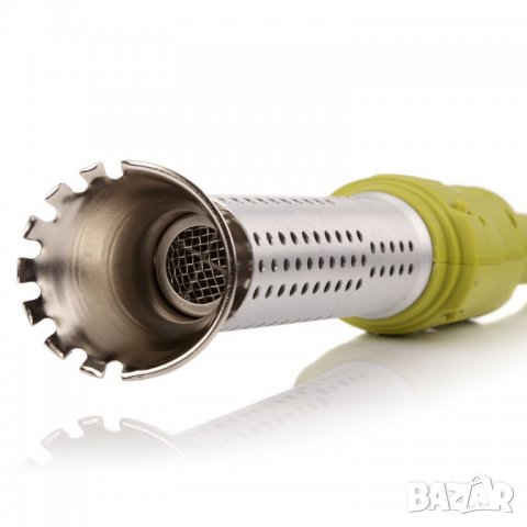 Ел. Горелка за плевели BARICUS, 650 ° C , 2000 W, Пист горещ въз, 2 размера за прикачване, 1.15 m, снимка 4 - Градински инструменти - 30882228