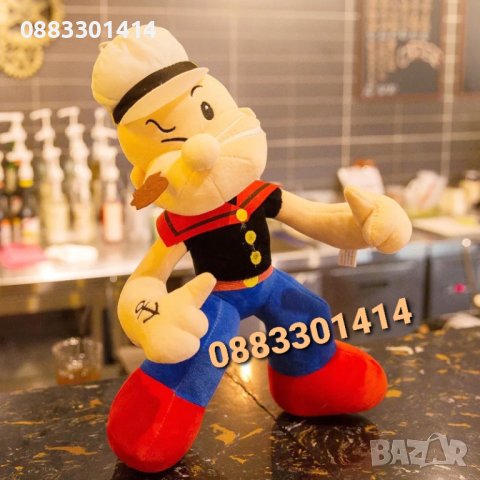Попай моряка Плюшен Popeye, снимка 6 - Плюшени играчки - 42779071