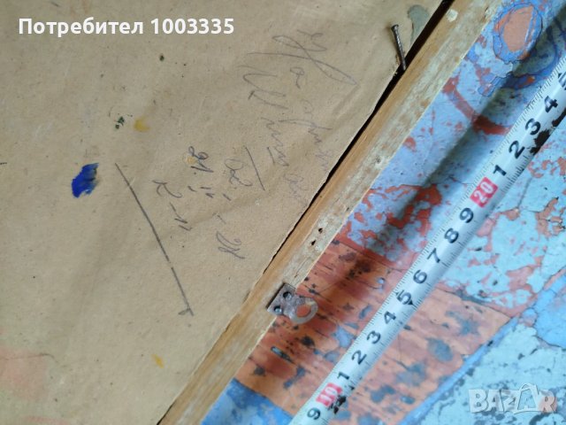 Картина на известния класик Борис Колев, подписана , снимка 3 - Антикварни и старинни предмети - 50620229