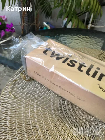 TWISTLINE преса 2 в 1 за къдрене и изправяне – 140-230°C, снимка 4 - Преси за коса - 55981463