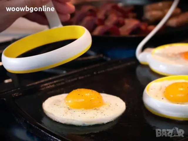 Форма за яйце и палачинка - 2 броя, снимка 2 - Аксесоари за кухня - 49136234