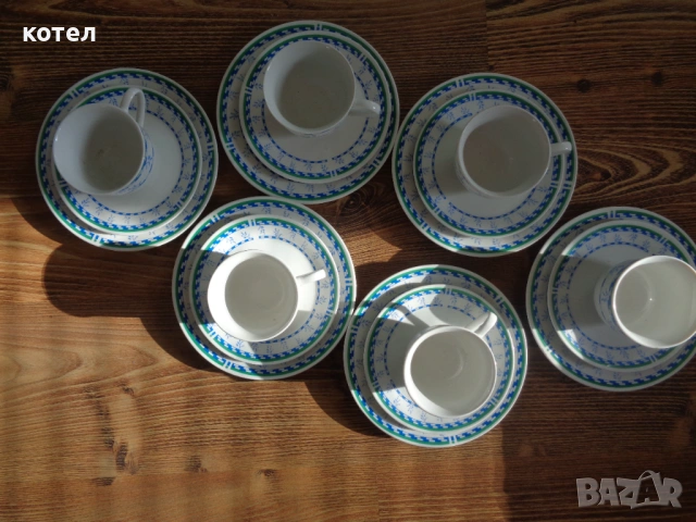 Продавам Комплект за кафе / чай  от 3 части от "Wellco Design", снимка 2 - Сервизи - 53164037