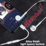 Преходник от USB Тип C към 3,5 мм AUX жак адаптер за слушалки Usb-C към 3 5 мм жак HiFi аудио jack, снимка 16