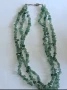 Троен гердан от зелен авантюрин, снимка 3