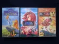 Видеокасети VHS Цар Лъв 1 - 3 Част, снимка 2
