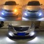 Led лента с мигач, дневни светлини DRL, 12V, последователен поток, 2бр., 12V, 23см, снимка 3
