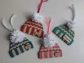 Персонализирани дървени коледни играчки за украса, снимка 9