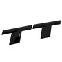 Емблема за Audi TT Original / Ауди ТТ Оригинал - Black, снимка 1