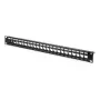 Digitus DN-91411 243-Port Patch Panel Keystone Jack (Нов,Черен), снимка 2