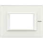 Продавам Рамка 3М Rectangular White glass (VBB) bticino Axolute, снимка 1 - Други - 44715385