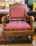 Италианско кресло с дърворезба, снимка 2