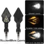 LED Диодни мигачи за мотор с дневна светлина - 2 броя., снимка 2