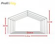 Професионална шатра 6х8м, водоустойчив PVC брезент 500гр/м2, снимка 3