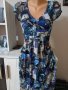 Атрактивна дамска рокля с щампа , снимка 1 - Рокли - 42859484