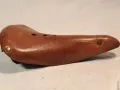 ретро кожена седалка за велосипед   21/2, снимка 2