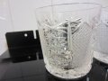 КРИСТАЛНИ ЧАШИ ЗА УИСКИ  ПО 12 БРОЯ КОМПЛЕКТ  ;КРИСТАЛНА СФЕРА -БОХЕМИЯ и др       , снимка 3