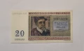 Белгия 20 франка 1956 година, снимка 2