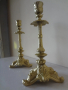 Комплект от 2 бр. бронзови свещника, снимка 11