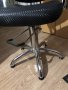 Висок клас фризьорски стол с висока крачна хидравлика, снимка 3