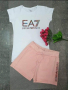 дамски висококачествени екипи тениска и панталонки armani , снимка 1 - Спортни екипи - 44341607
