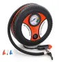 Компресор за гуми 12V с манометър и накрайници, снимка 7