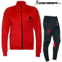 Мъжки футболен екип FC LIVERPOOL, червено и черно, полиестер, снимка 1 - Спортни дрехи, екипи - 44550416