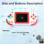 НОВА конзола за деца и възрастни с 220+ игри, 16-битова с 3.0" LCD екран, снимка 3