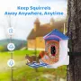 Нова Смарт хранилка за птици с камера 2K HD и соларно захранване за двор, снимка 4