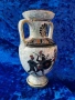 ръчно рисувана гръцка ваза 23см. , снимка 3
