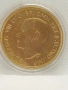 позлатена Английска монета , снимка 2