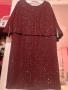 Красива бордо рокля , снимка 3
