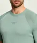 Тениска KN_PS Spirit70 TS BOSS X Porsche | regular fit | с добавка коприна, снимка 1