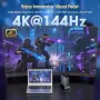 Докинг станция WAVLINK USB-C за 3 монитора, 2 DisplayPort, HDMI, зарядно 140 W, снимка 3
