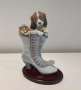 Lladro Spain  “Dog in Boot with Flowers” Код P1763, снимка 3