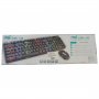 Светеща водоустойчива клавиатура с мишка за гейминг, снимка 2