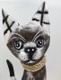 Котка дърворезба Индонезия , снимка 2