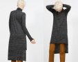 Zara knit -S,M- туника от фино плетиво с удължена задна част 
