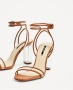 Сандали на ток на Zara , снимка 1