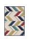 Ефектен цветен килим с геометрични фигури. Различни размери!, снимка 1 - Килими - 42711632