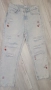 Светло сини дънки дамски дънки BERSHKA DENIM EUR38, снимка 2