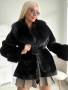 Дамско Зимно Пухкаво Кожухче - 2 Цвята Код W.S.O.22, снимка 2
